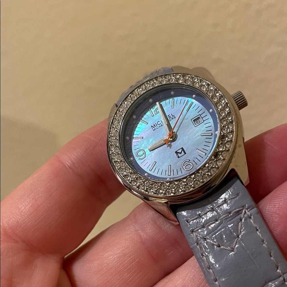 Michael Kors Crystal-Embellished Watch